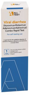 Stomach Flu Combo Test 4-in-1 (Norovirus, Rotavirus, Adenovirus, Astrovirus) for Home Use