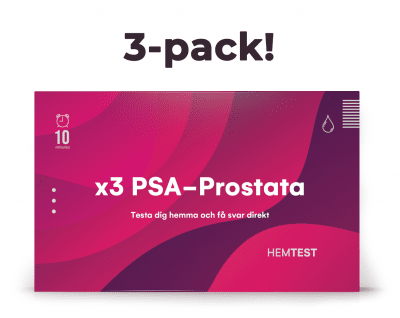 Prostatatest - Självtest för PSA-nivå