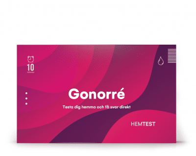 Gonorrétest - För både män & kvinnor