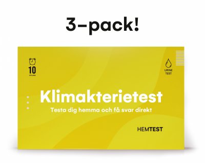 Klimakterietest 3-pack