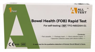 FOB / Gut Health Self-Test for Home Use (Blood in Stool)